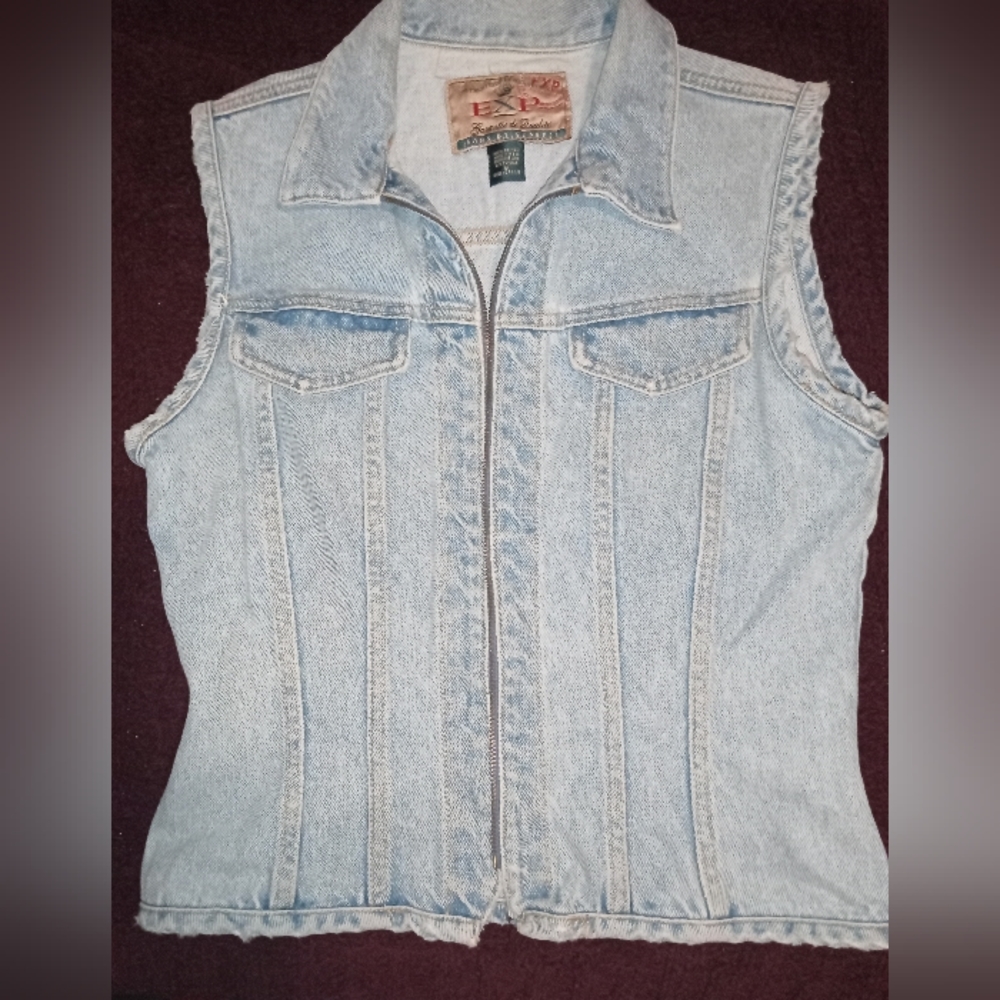 Cute Denim Vest by Express late 90's
